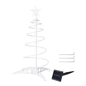 2FT Lighted Spiral Christmas Trees/RGBY