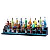 VEVOR LED Lighted Liquor Bottle Display Bar Shelf RF & App Control 60" 3-Step